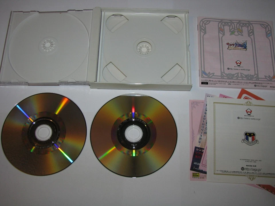 Sakura Wars 4 Taisen (HDR-0191 ver) Sega Dreamcast Japan import US Seller - Image 2 of 4