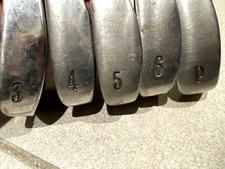 Warrior Custom Golf Iron Set 3-6  PW Regular Graphite Shafts NEW GRIPS