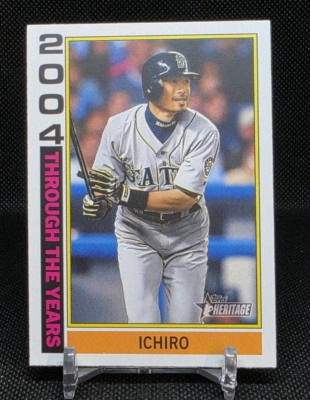 Ichiro 2025 Topps Heritage Baseball Through The Years #TTY-17 Seattle Mariners