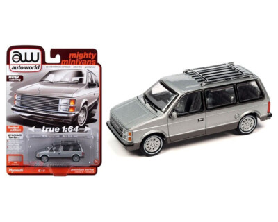 1985 Plymouth Voyager  Silver **RR** Auto World Premium 1:64