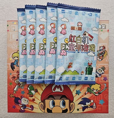  Mario Bros Video Game Mashup Primium/FIVE Packs/ FC-01-006