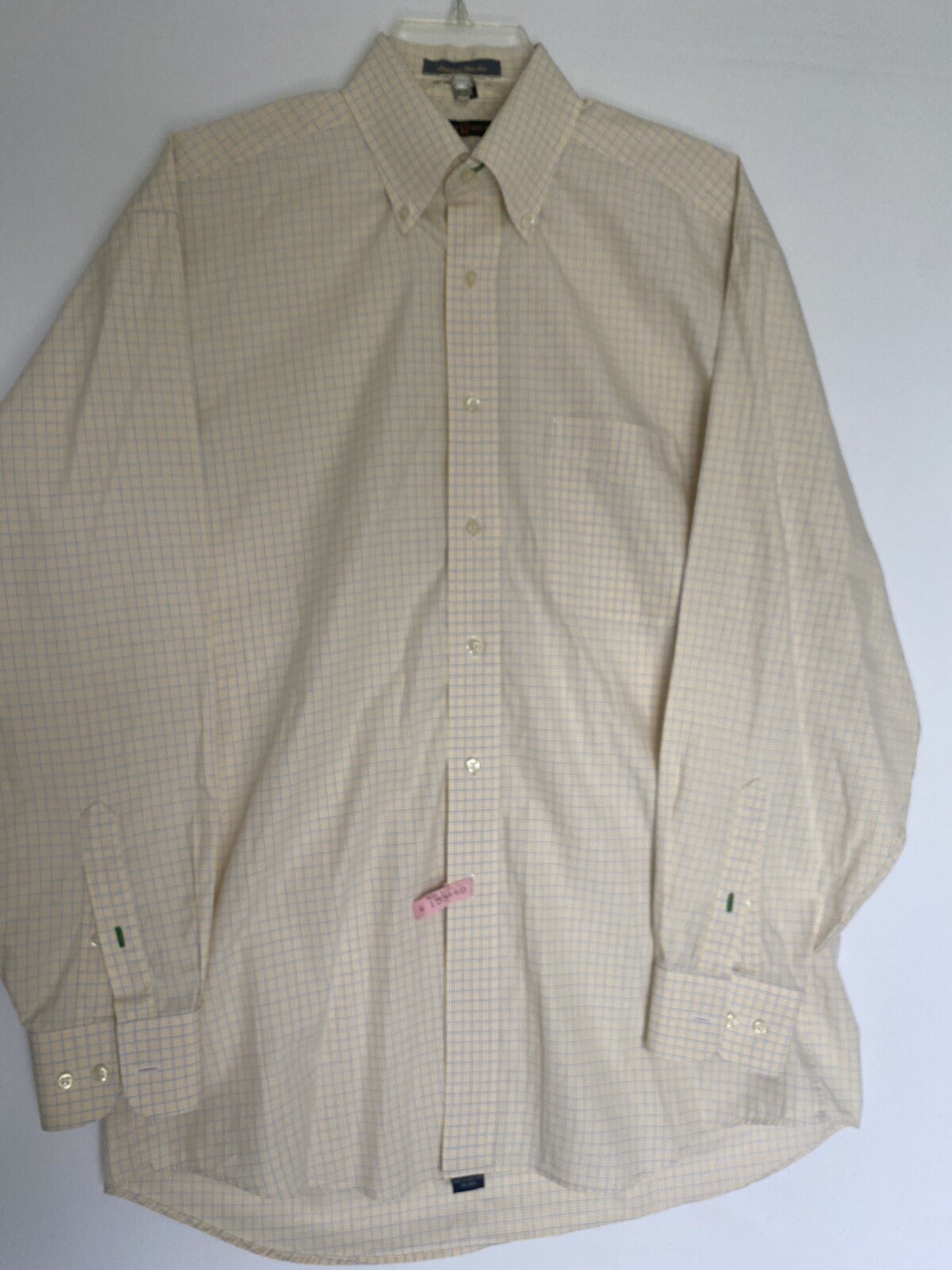 Tommy Hilfiger Classic Plaid Dress Shirt for Men Size 15 32/33 EUC Excellent Condition-image