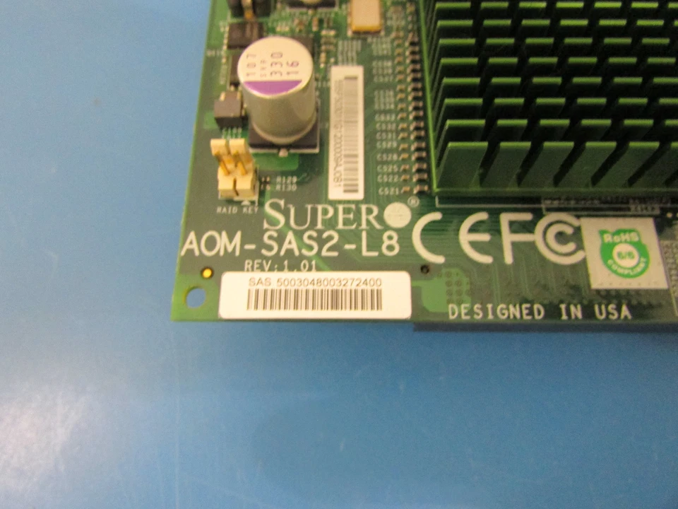 Supermicro AOM-SAS2-L8 2.0 Storage Mezzanine Controller Card - Image 2 of 4