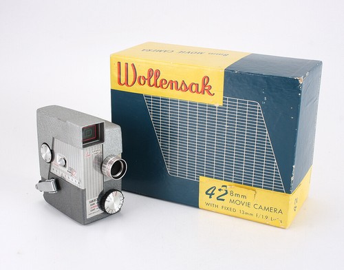 8MM WOLLENSAK MODEL 42, 13/1.9 CINE RAPTAR, BOXED/210075 - 第 1/3 張圖片