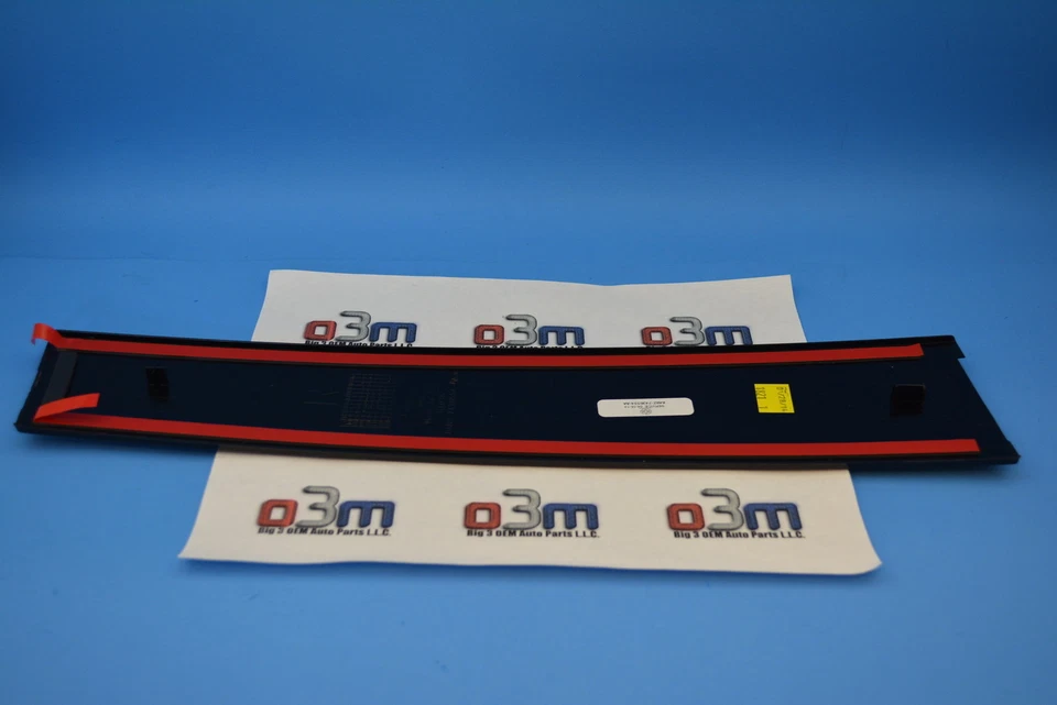 Ford Flex 2009-2011 puerta delantera derecha del lado del pasajero moldura negra OEM BA8Z-7420554-AA Foto 2 de 3