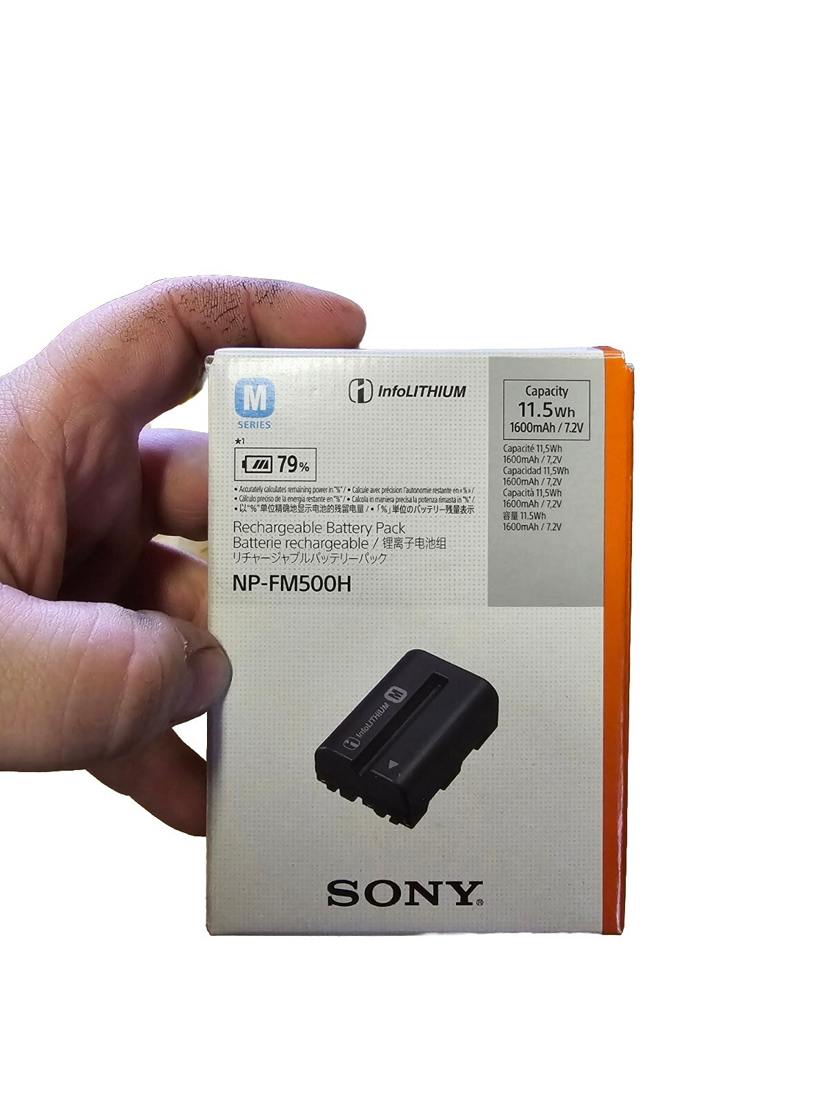 Sony NP-FM500H Li-Ion Camera battery