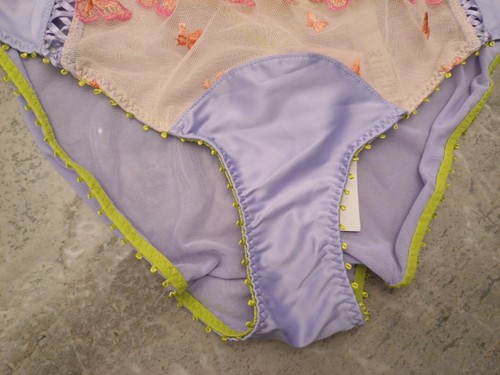 M&S BOUTIQUE 2pk Aurelia Embroidery Bikini Knickers Size 14 - Picture 6 of 9