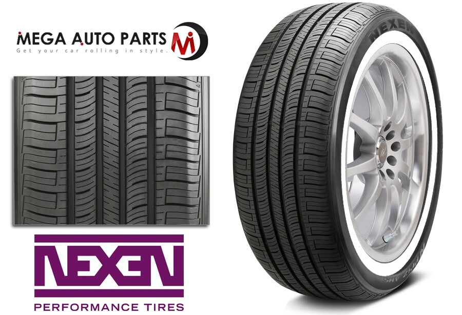 1 Nexen N'Priz AH5 225/70R15 100T White Wall All Season Performance 50k ...