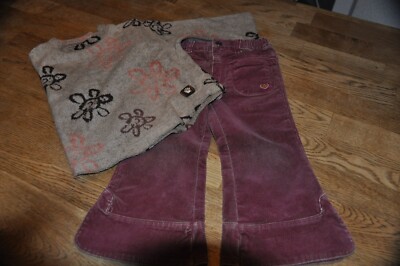 Mädchen Set Gr 92 Pulli & Cordhose / Boutique aus Holland