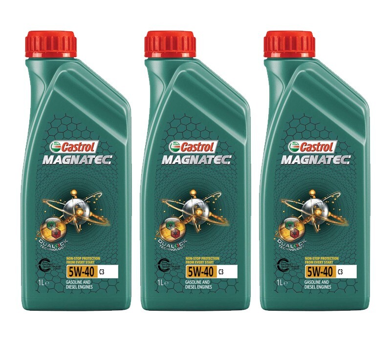 OLIO MOTORE CASTROL MAGNATEC 5W-40 C3 3LT 3 LT LITRI