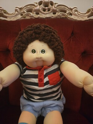 Soft sculpture cabbage Patch Kid by Xavier Roberts | eBay