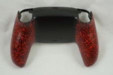 Red Textured Non-slip Back Shell For PS5 Controller Model CFI-ZCT1W