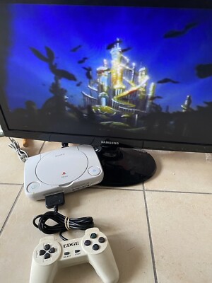 Console PS1 PlayStation 1 – Ne Fonctionne Pas – Pour Pièces Détachées Ou Réparation – Avec Alimentation