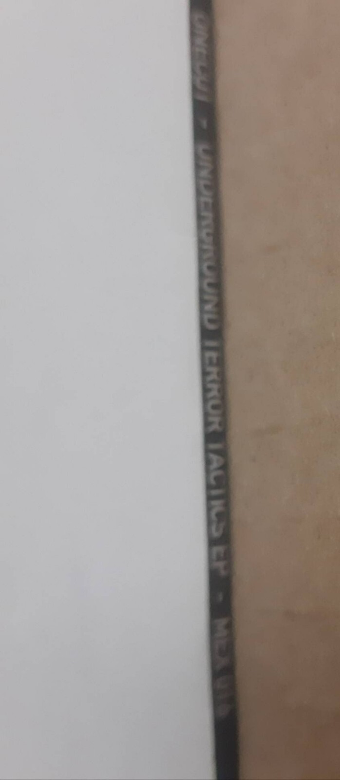 ONE CUT/UNDERGROUND TERROR TACTICS EP ONE CUT Underground Terror