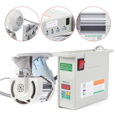 750W 220V Nähmaschinenmotor Servo Motor Industrie Sewing Machine Nähmaschine de