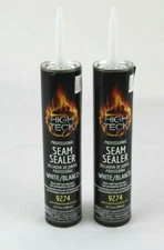 WHITE Seam Sealer High Teck 9274 Professional Automotive Grade 2 Tubes