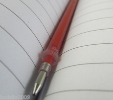 1pc M G MG-6128 0.7mm pipe Red Gel Ink retractable Pen refills new
