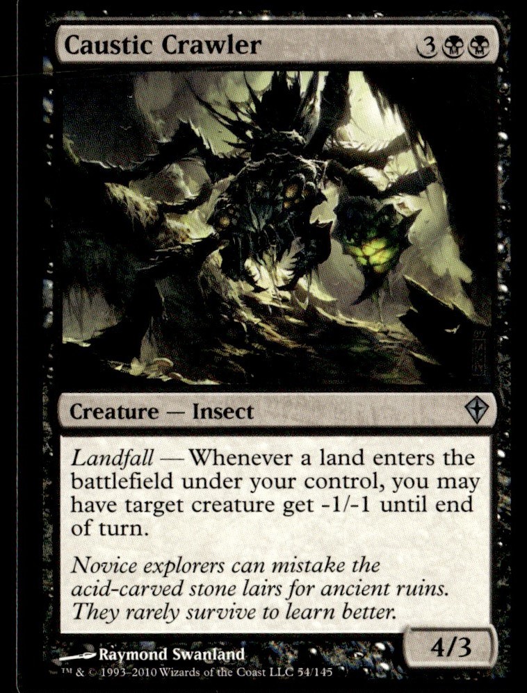 2010 Worldwake Caustic Crawler Expansion/Uncommon #54