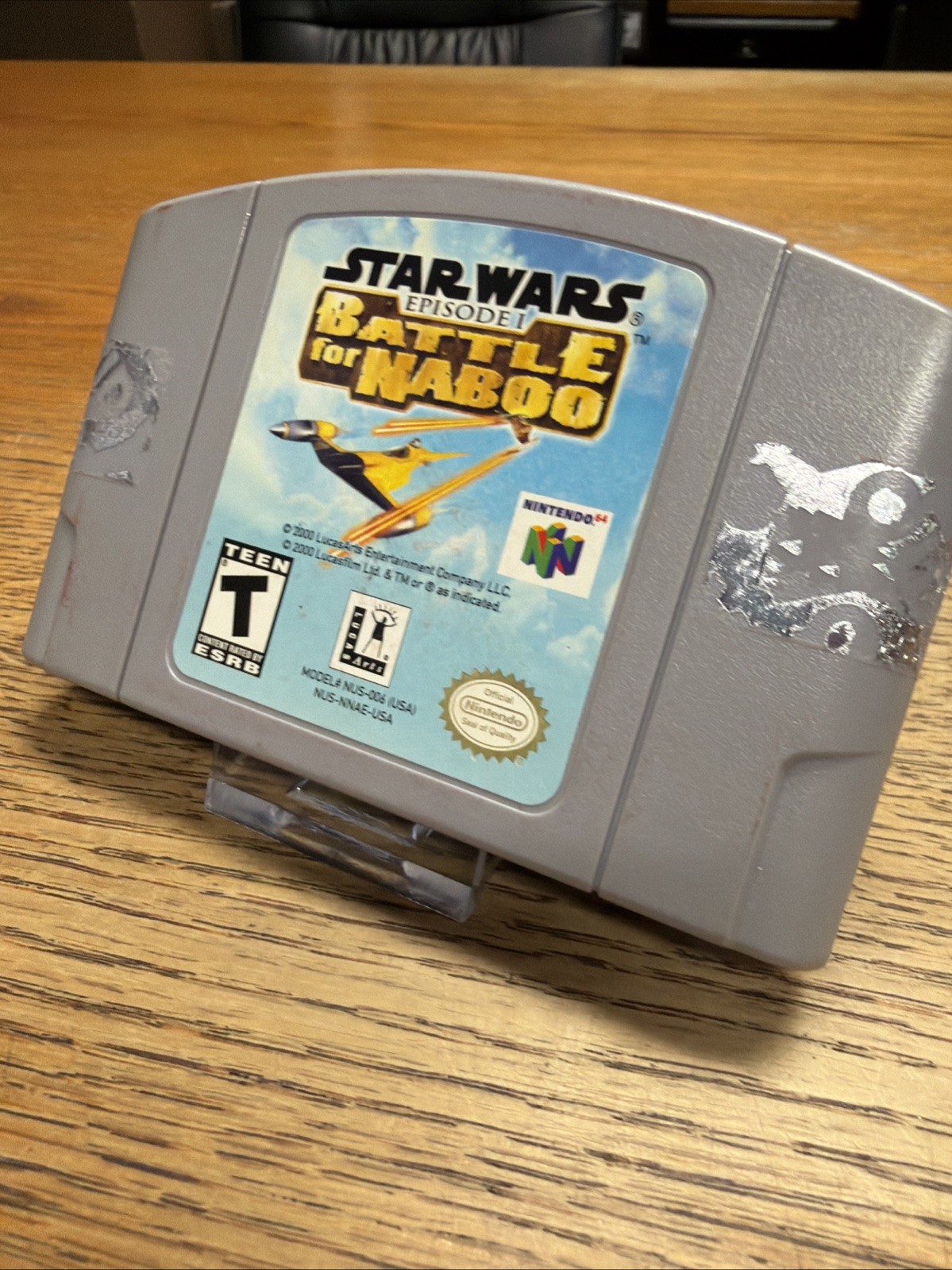 Star Wars Episode I Battle for Naboo Nintendo 64 N64 Cartridge Only Authentic