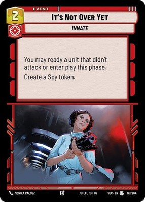 It's Not Over Yet [SEC - 177/264]