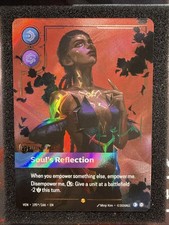 Riftbound Mel Soul's Reflection Foil 195*/166 EN Signature Legend — live eBay listing
