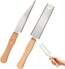 2 St&uuml;ck Japans&auml;ge Set Feins&auml;ge Holz Hands&auml;ge Gehrungss&auml;ge Kleine Holzs&auml;ge Hand D