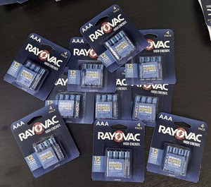 LOT OF 10 4 Pack Rayovac High Energy AAA Batteries FACTORY SEALED!! EXP 12/2036