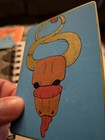 aceo original art cards "Segment" 2.5" x 3.5" acrylic paint — photo 2