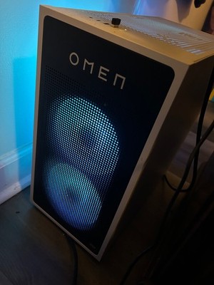 HP Omen 35L Desktop White NVIDIA GeForce RTX 4060 Ti AMD Ryzen 7 8700G w/ Radeon
