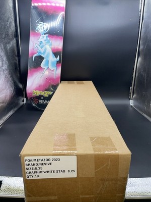 MetaZoo x Revive White Stag Skateboard Deck Sealed 8.25 Case Of 10! | eBay