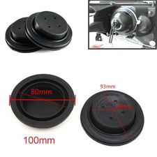 2X Housing Seal Dust Caps For HID LED Headlight Kit Aftermarket - Rubber Cover