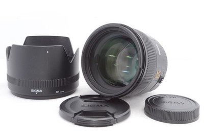SIGMA 85mm F1.4 EX DG HSM Full-Frame Compatible Prime Medium Telephoto Lens for