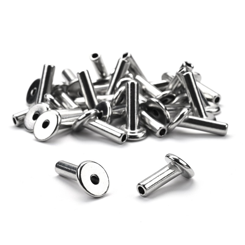 Yessources 1/8 Stair Cable Railing Hardware Angle Beveled Protector Sleeve 30PCS