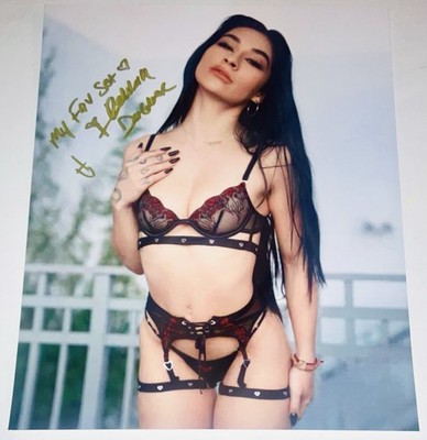 DELILAH DAGGER ADULT FILM STAR - HOT MODEL SIGNED AUTOGRAPHED 8X10 PHOTO RARE!