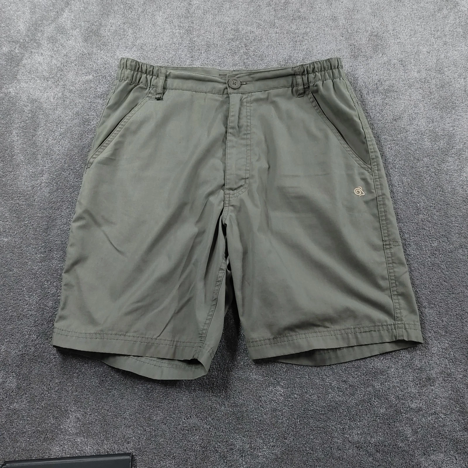 Craghoppers Shorts Mens W30 Olive Green Walking Hiking Outdoor Gorpcore