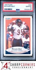 1990 FLEER #291 RICHARD DENT BEARS HOF PSA 10