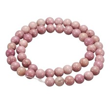 100pcs Rose Stone Natural Stone Beads 6mm Round Loose Bead