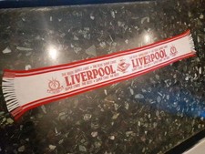 SCIARPA SCARF VINTAGE FOOTBALL LIVERPOOL ANFIELD THE REDS. CALCIO