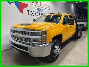 2019 Chevrolet Silverado 3500 Work Truck 4x4 DieselDually Flat Bed Touch Scree