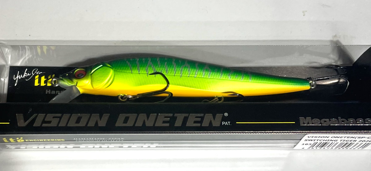 メガバス　VISION ONETEN GRAPHITE FINISH 2026 Megabass VISION ONETEN 2026 Limited Color – blueseabass