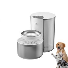 Automatic Pet Water Dispenser, Tilt-Refresh F...