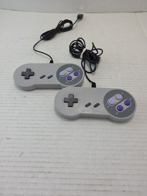SNES Super Nintendo Pc USB After Market  Controller Set of 2