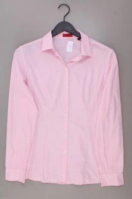 ✅ Hugo Boss Langarmbluse Slim Bluse für Damen Gr. 42, L gestreift rosa ✅ - Bild 1 von 4