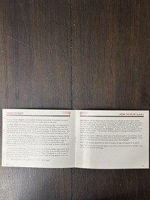 Adventure Island 3 Nintendo NES Instruction Manual Booklet  Authentic