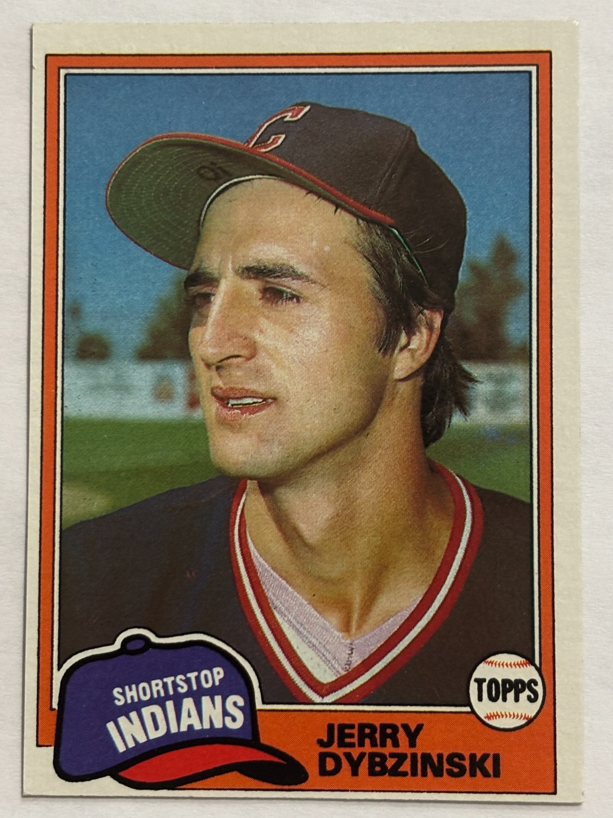 1981 Topps #198 Jerry Dybzinski Cleveland Indians