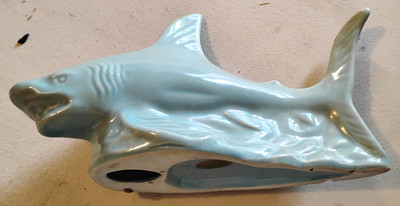 Vintage K's Collection Brazilian Ceramic Shark Figurine