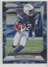 2016 Panini Prizm Camo Prizm 9/25 Travis Benjamin #96 p6d