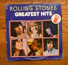 The Rolling Stones - Greatest Hits Vol. II 2 1977 Pressing LP Abkco TA-1089,