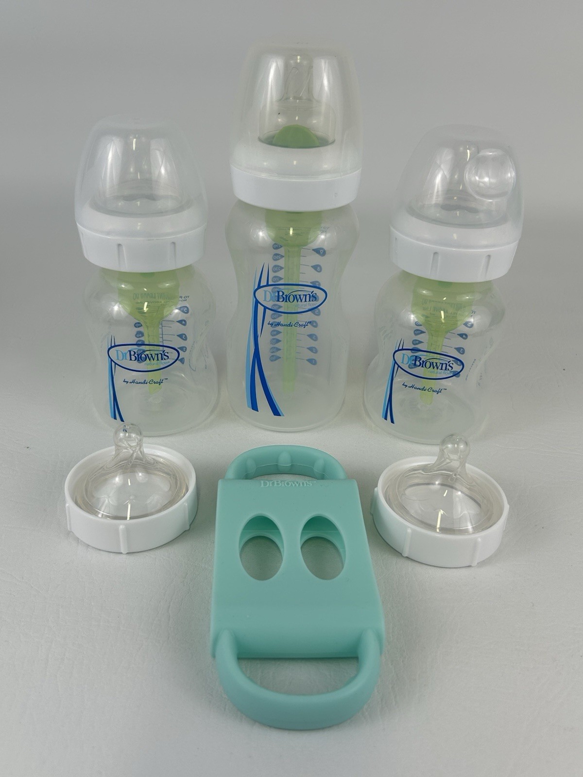 Lot Silicone Handle Sleeve Wide Neck Natural Flow