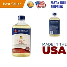 16oz Natural Lemon Oil | Cleans & Protects Teak and Wood Furniture Effortlessly